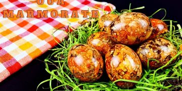 oua marmorate servetel reteta