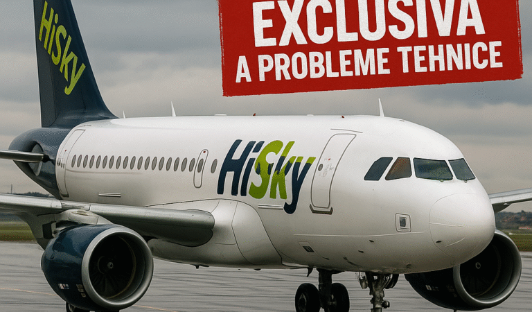 Avionul HiSky Otopeni-Heraklion: Dezvăluire Exklusivă a Problemelor Tehnice