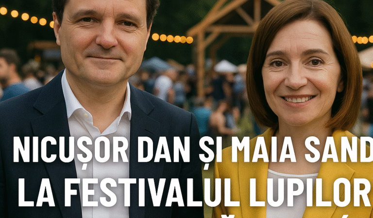 Nicușor Dan și Maia Sandu la Festivalul Lupilor – Experiență Unică!