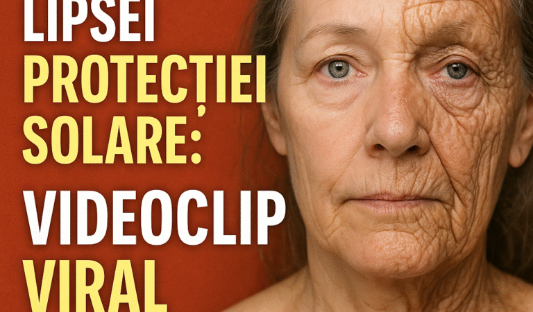 Efectele lipsei protecției solare: Videoclip viral uluitor