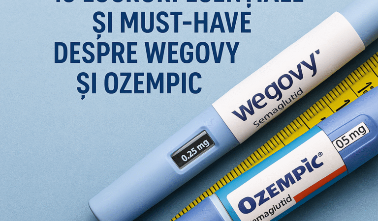 Injecții pentru slăbit: 15 lucruri esențiale și must-have despre Wegovy și Ozempic
