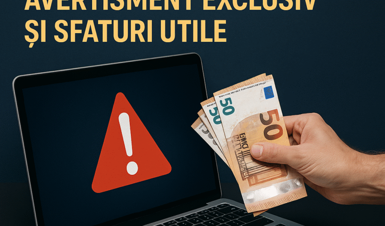 Țeapa cu laptopuri gratuite: Avertisment exclusiv și sfaturi utile