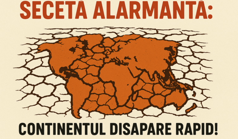 Secetă Alarmantă: Continentul dispare rapid!